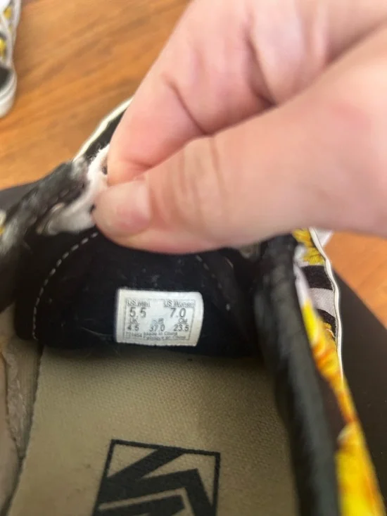 Vans sunflower old skool sneakers women’s 7 - Picture 5 of 5